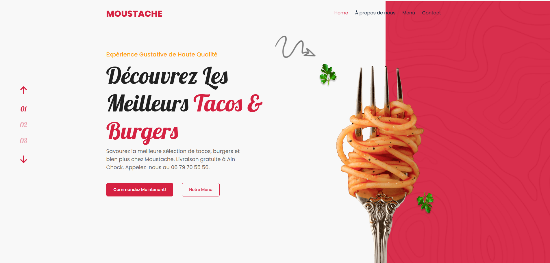 Restaurant Landing Page